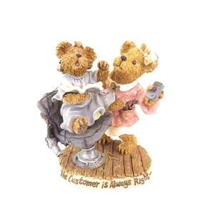 Boyds Bears Alice Clipensnip with Pita "No Charge" 2001 Figurine #227774